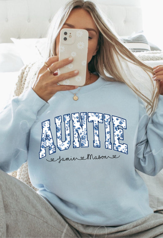 Blue Auntie Custom