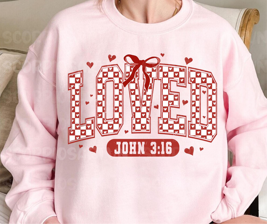 Loved John 3:16