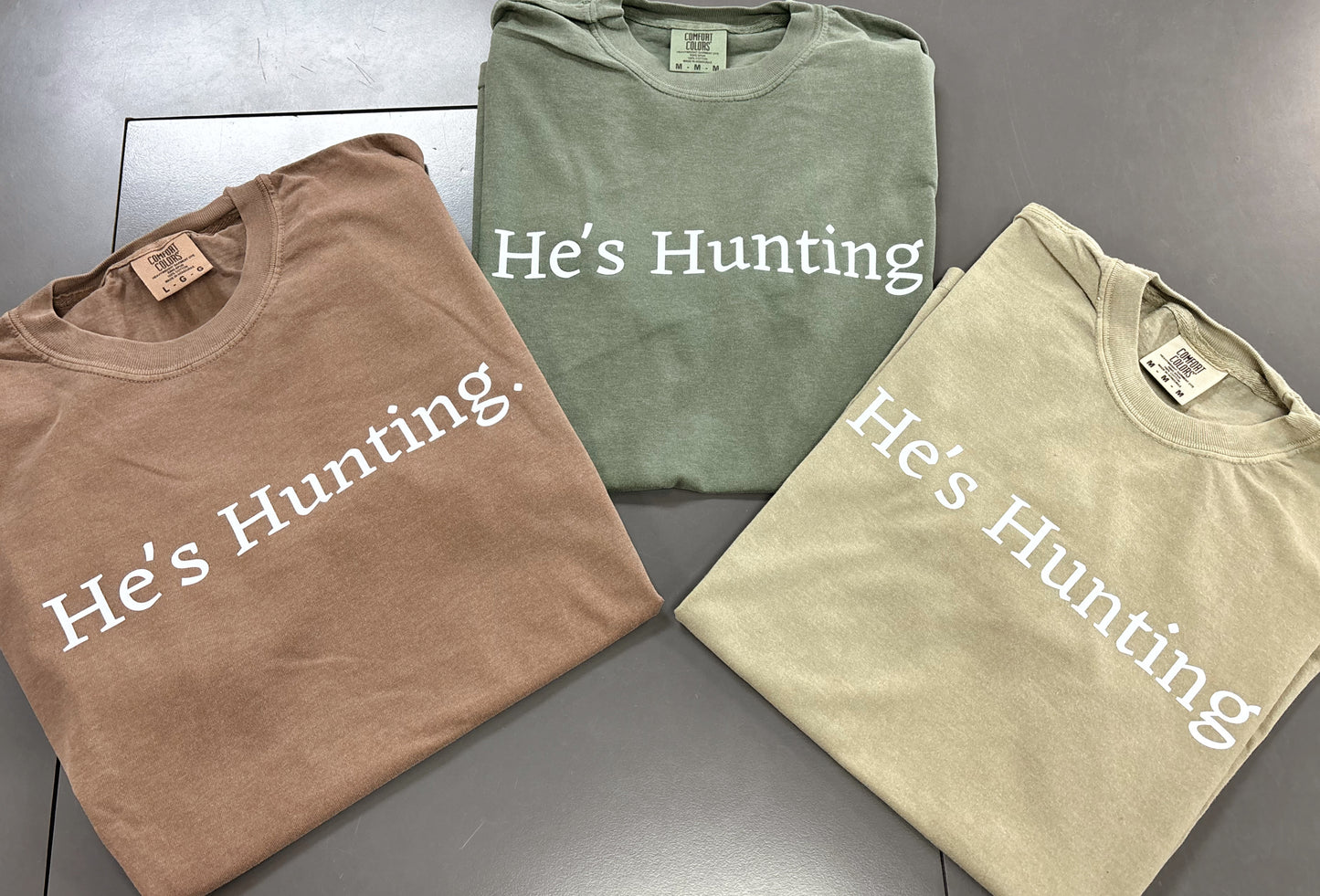 He’s Hunting