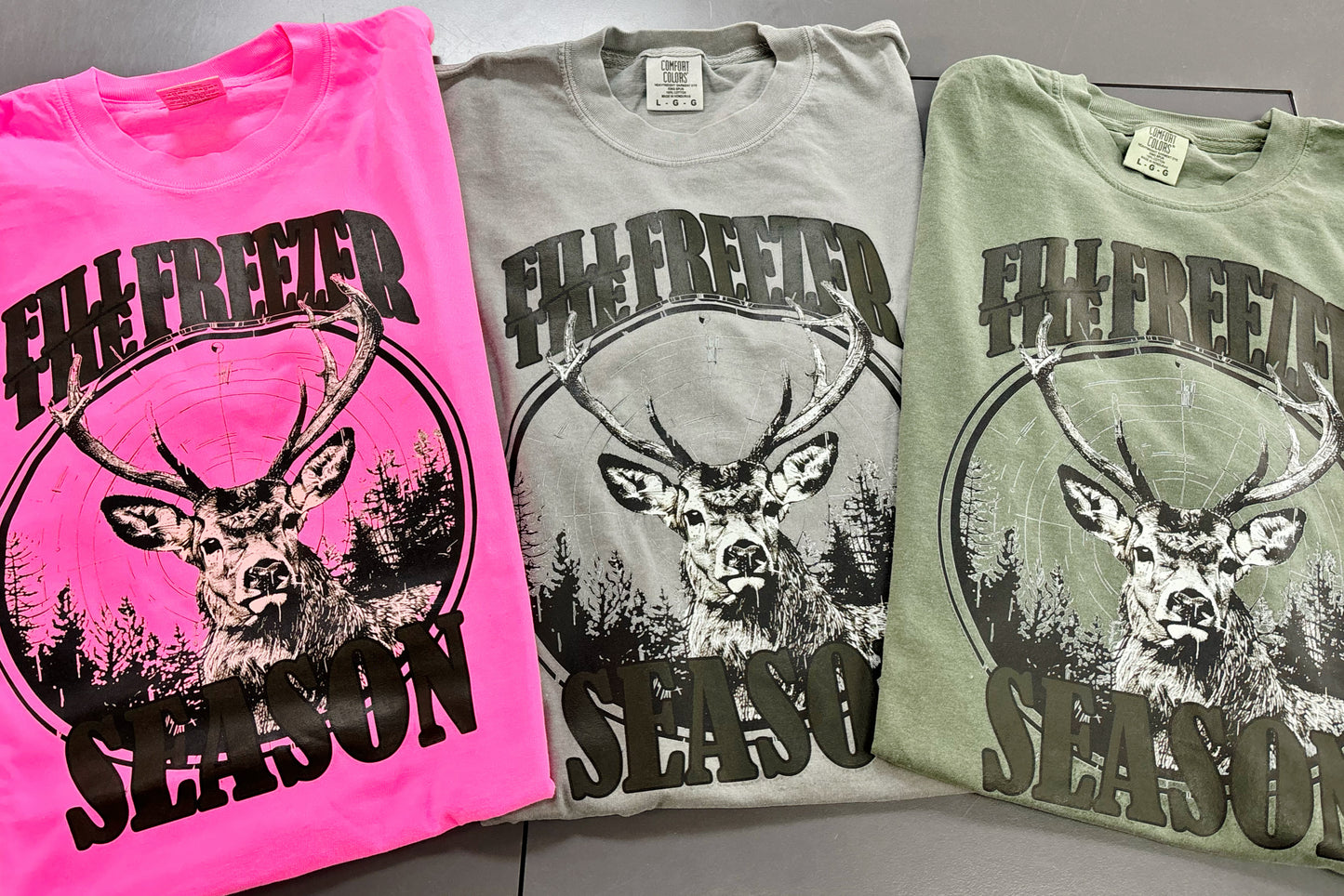 Fill the Freezer Season (Grey)