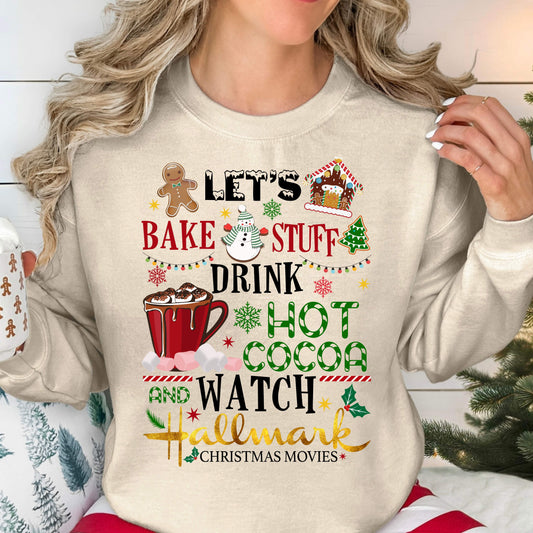 Bake Stuff, Drink Hot Cocoa, and Watch Hallmark Movies