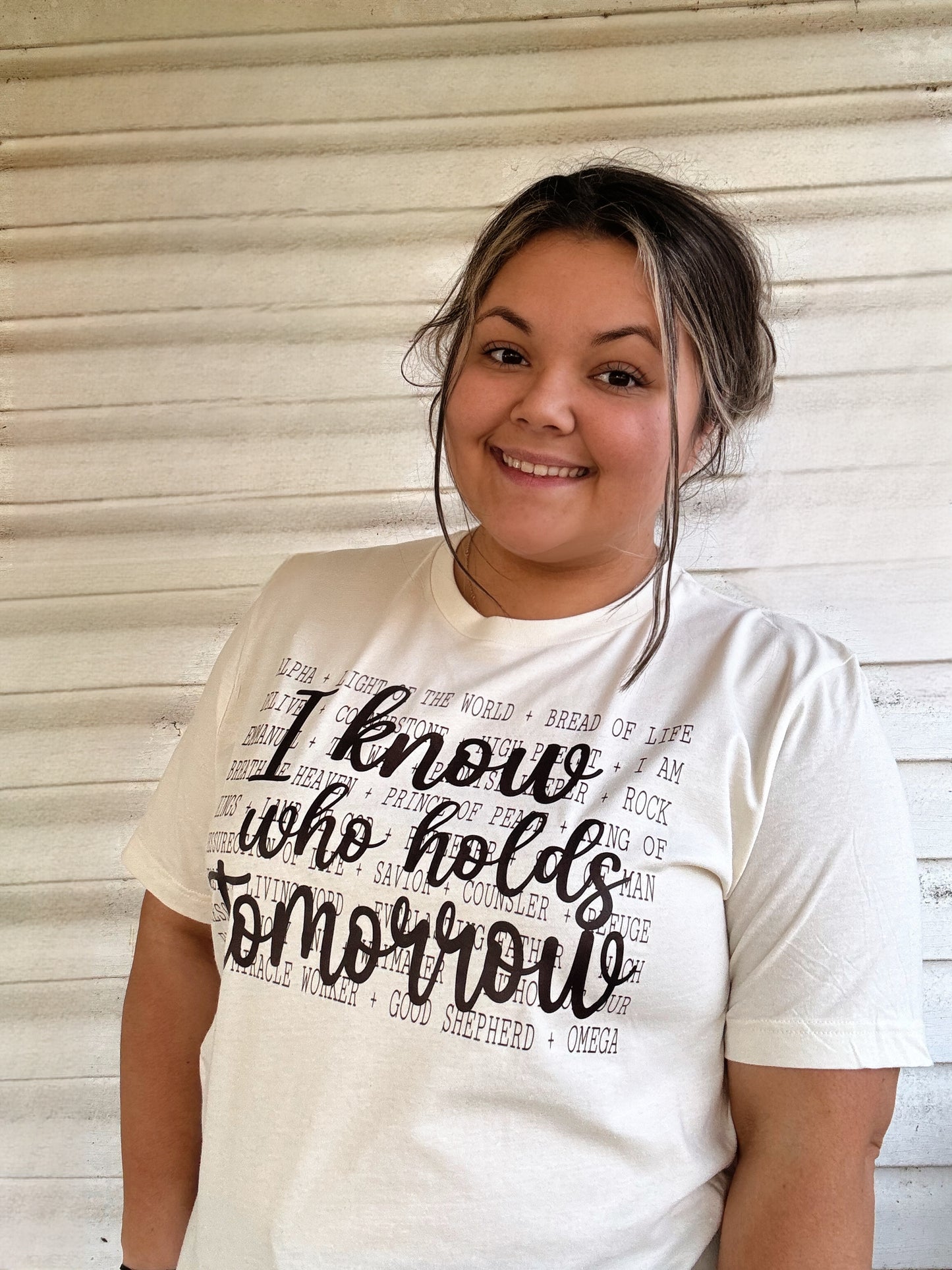 I know who holds tomorrow Tshirt
