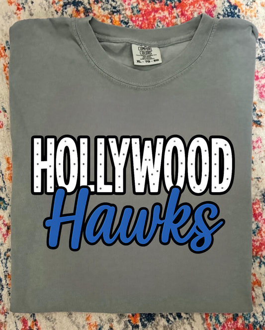 Hollywood Hawks Polka Dot