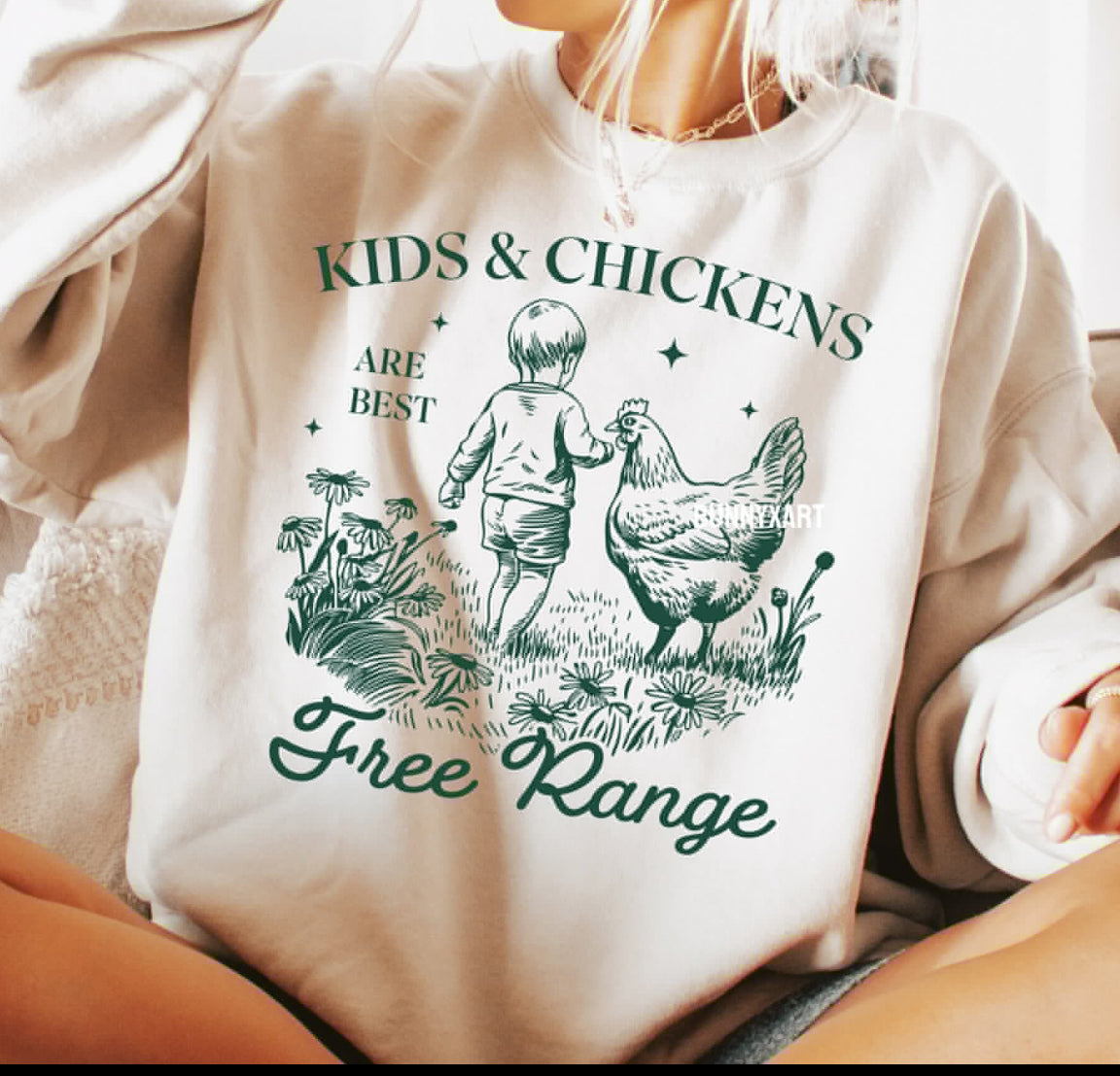 Chickens and Kids are Best Free Ranged
