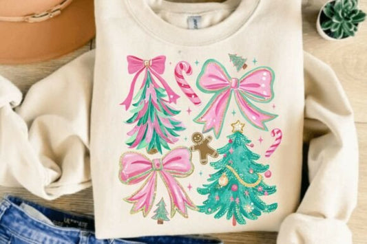 Pink Christmas Trees