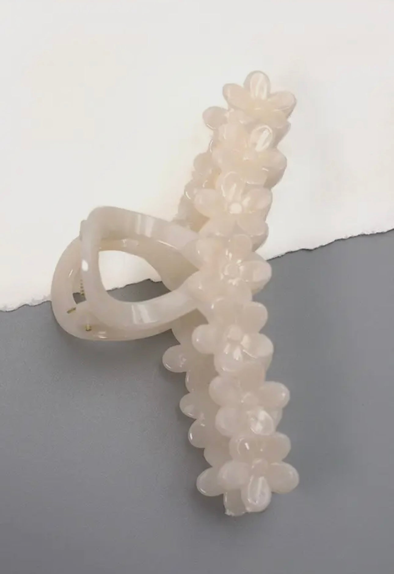 Flower Claw Clip