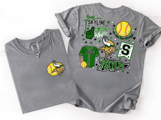 Skyline Softball Collage