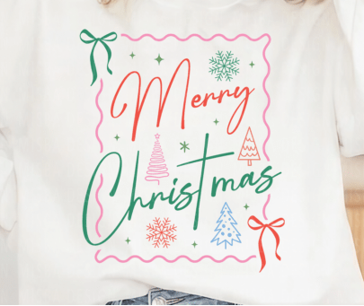 Merry Christmas Colorful