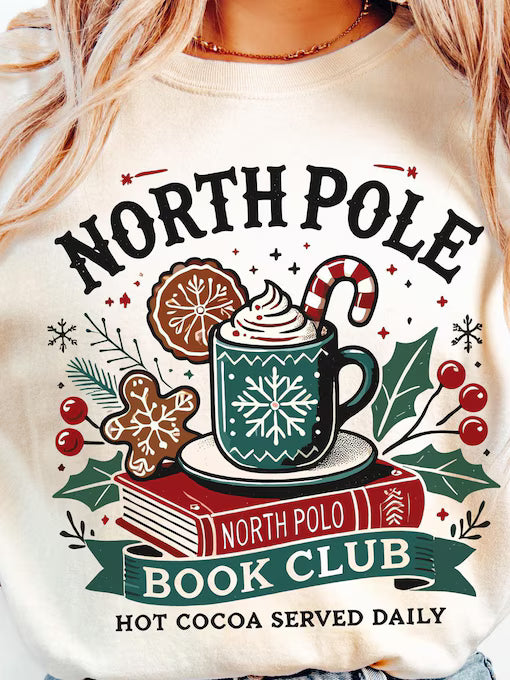 North Pole Book Club Hot Cocoa