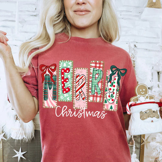 Merry Christmas Blocks