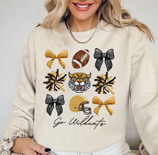 Scottsboro Wildcats Bows Sweatshirt