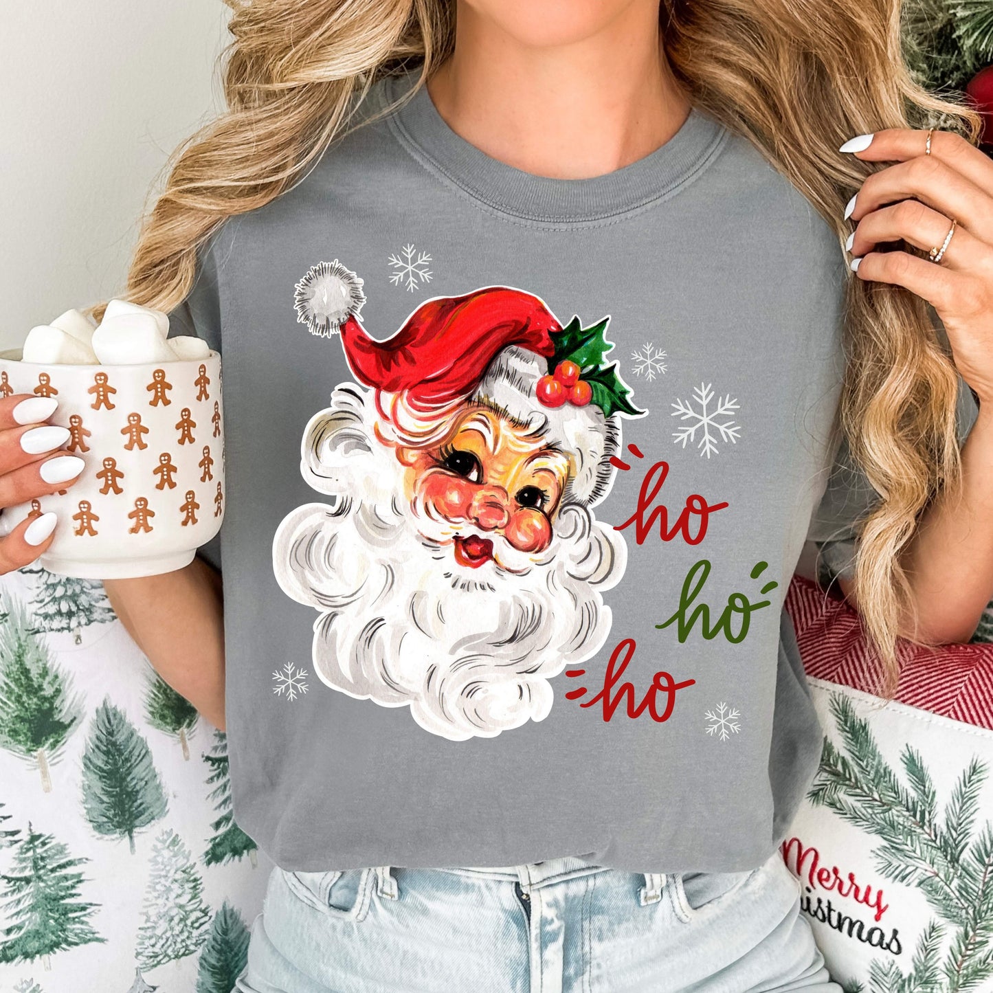 Vintage Santa Ho Ho Ho