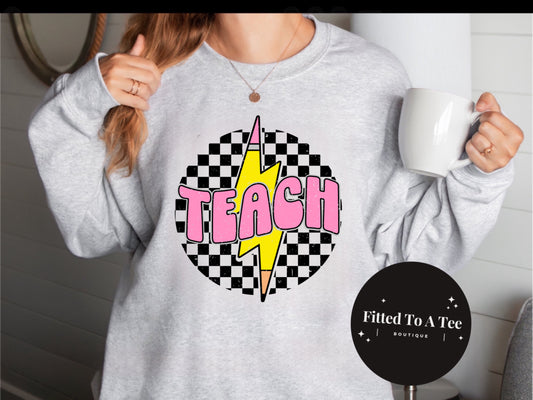 Teach Retro Sweatshirt