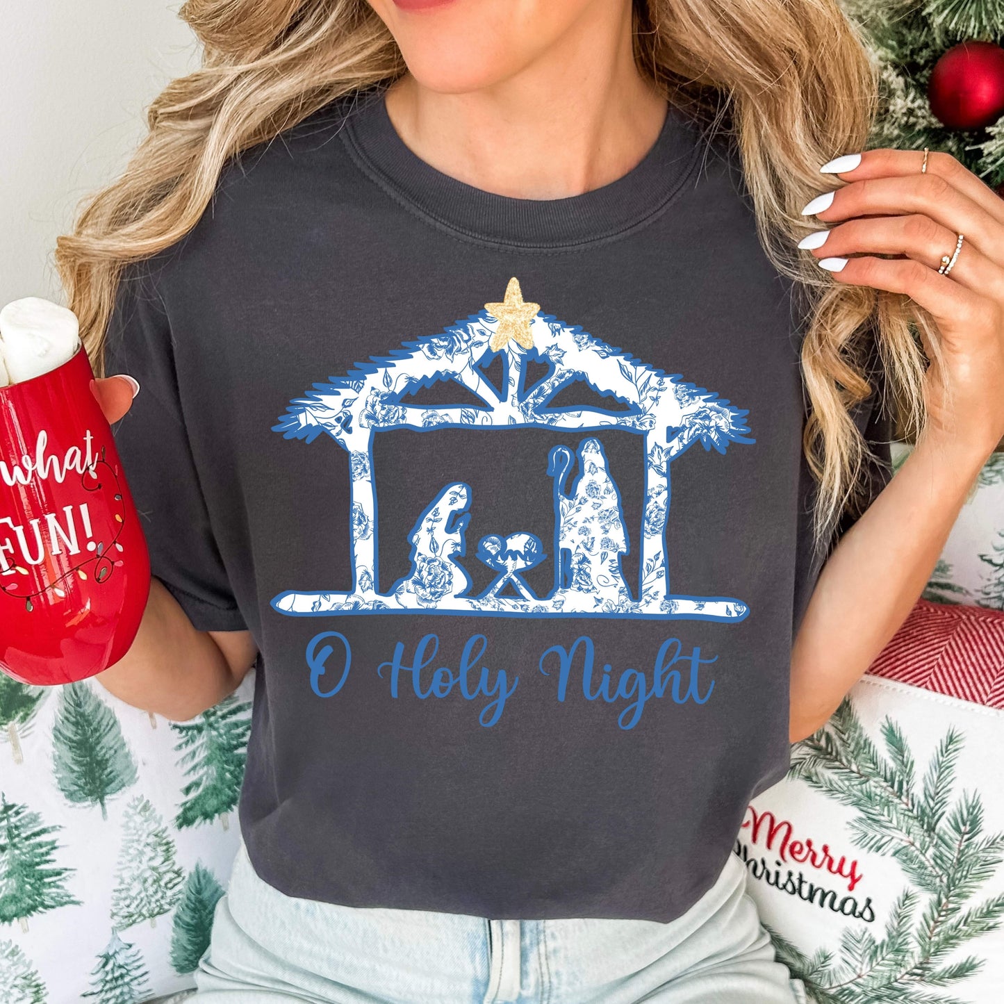 Oh Holy Night Blue Tolie