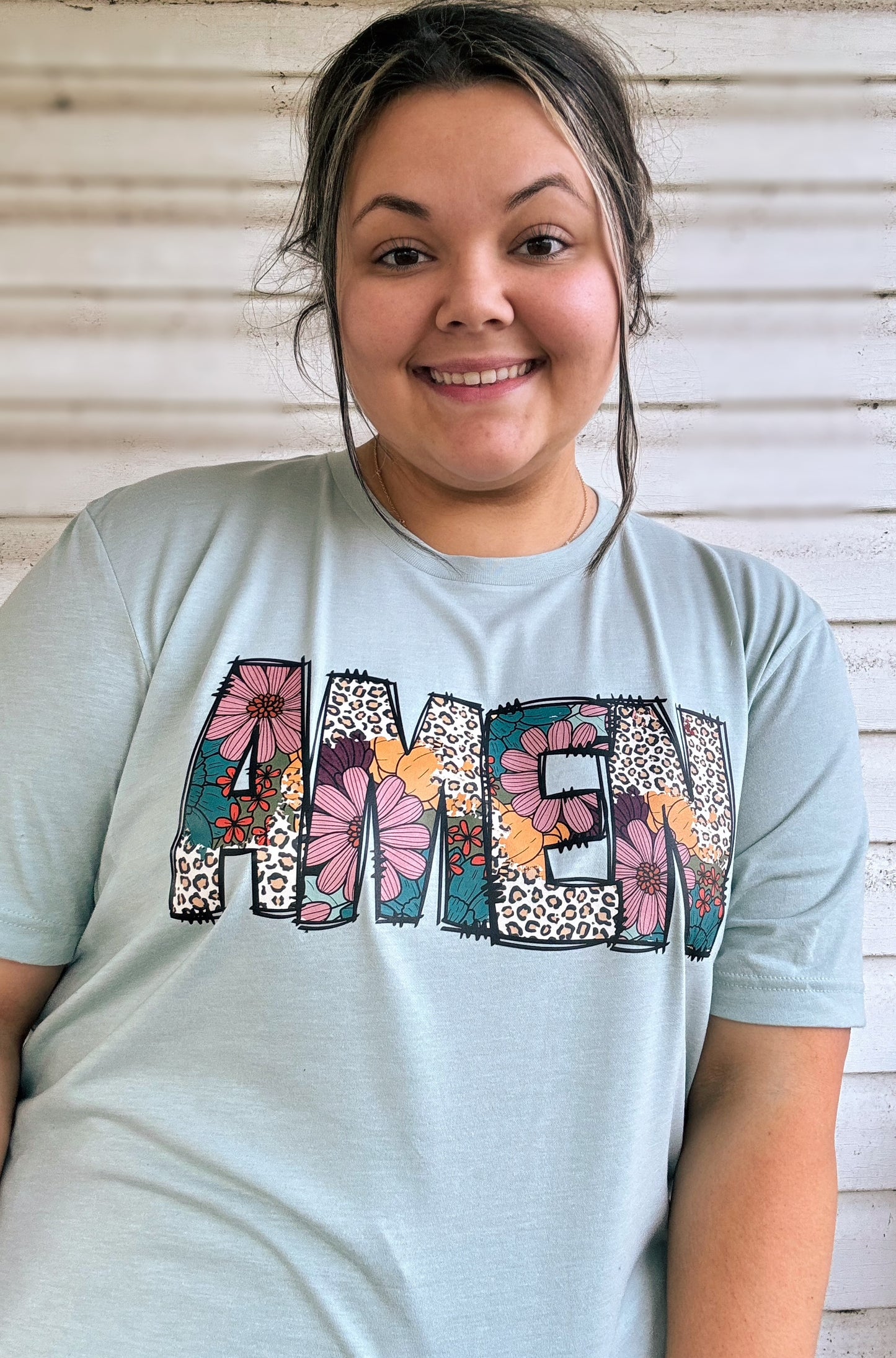 Amen Floral tshirt