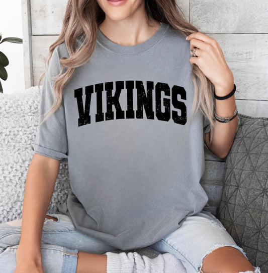 Vikings Varsity Letter Tshirt