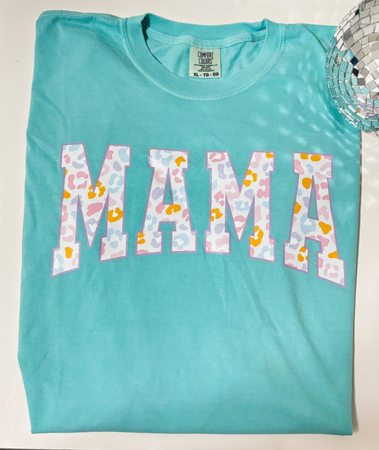 Mama Summer Leopard Tshirt