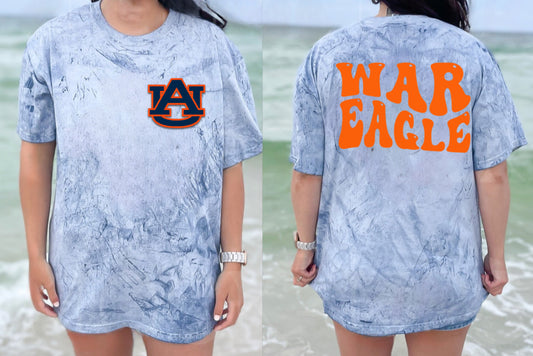 Auburn Color Blast tshirt