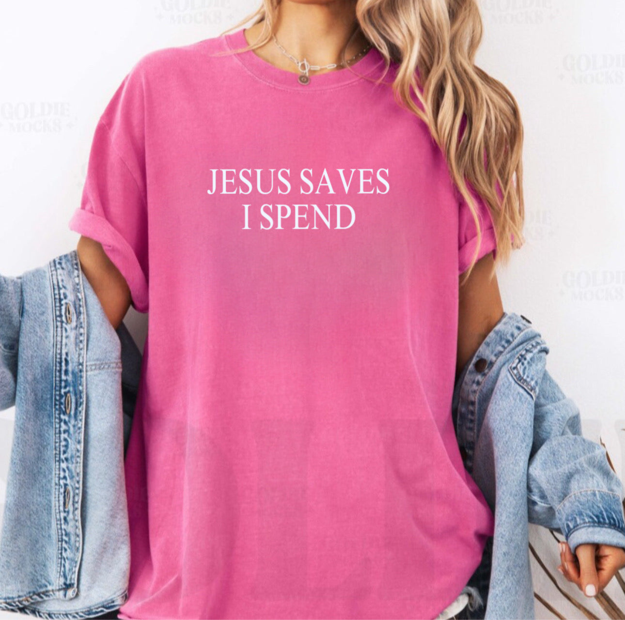 Jesus Saves. I Spend.