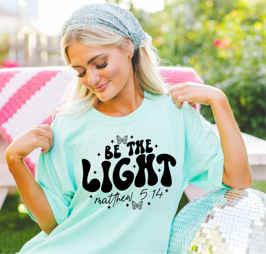 Be the Light Butterfly Tshirt