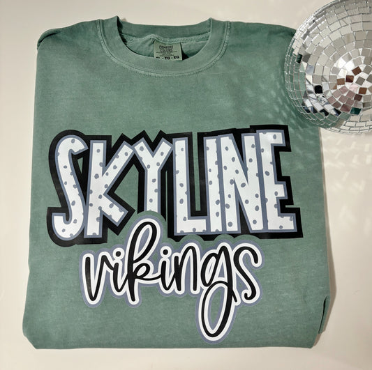 Skyline Vikings Polka Dots tee