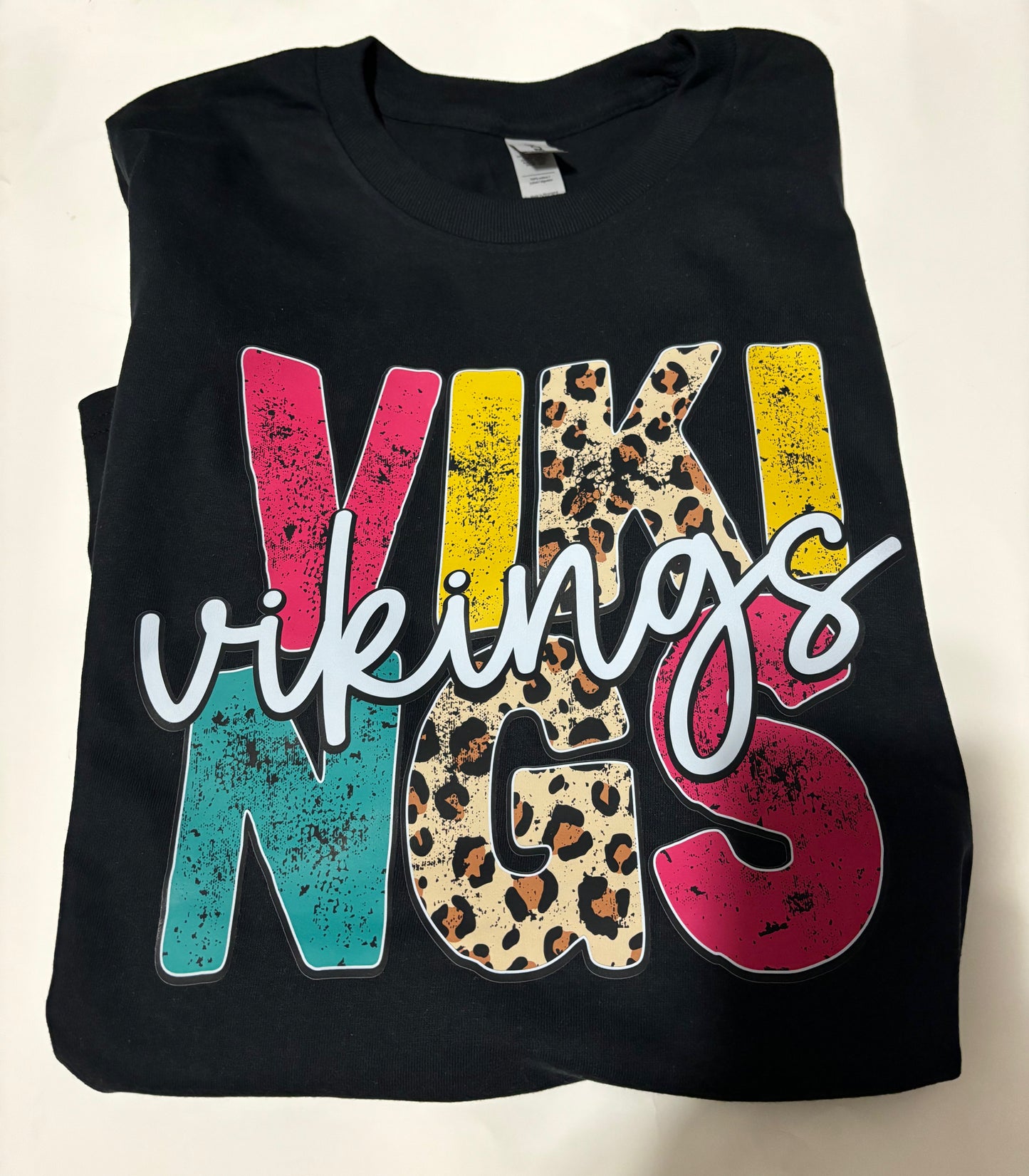 Leopard Vikings Tshirt