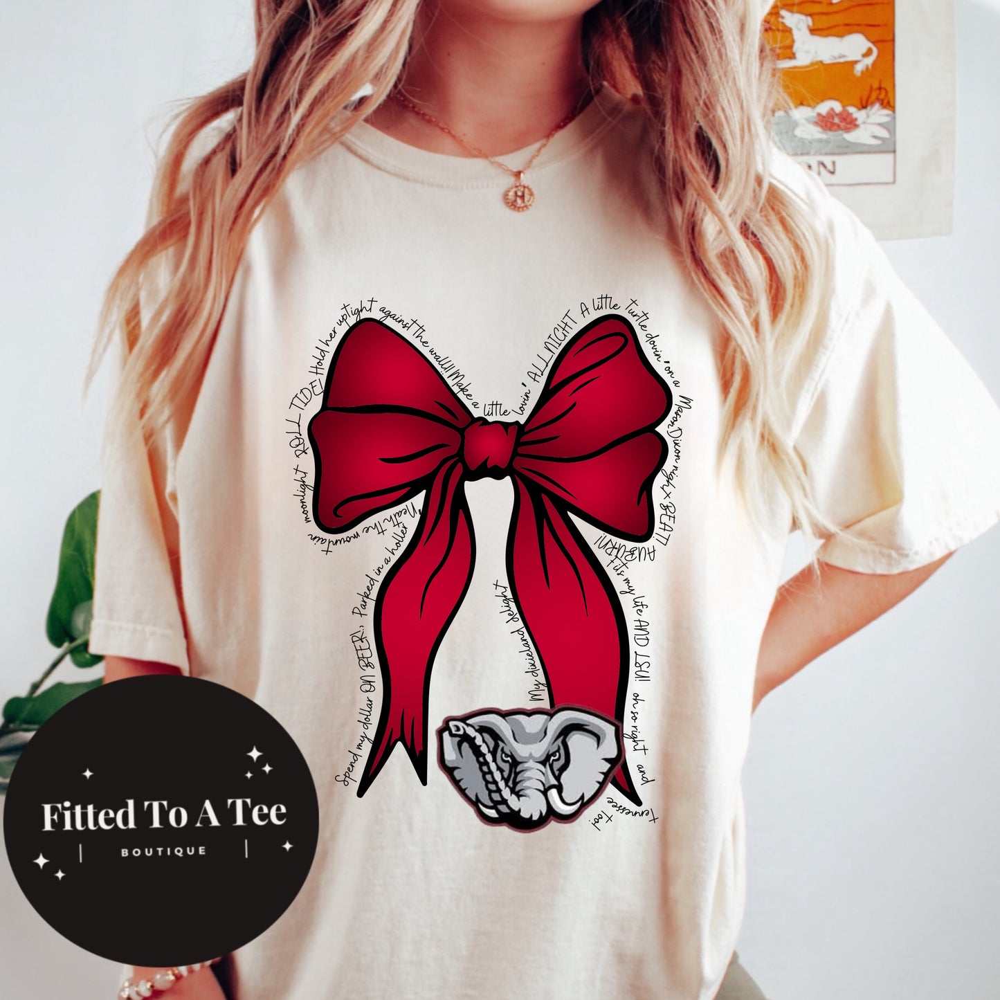 Alabama Bow Tshirt