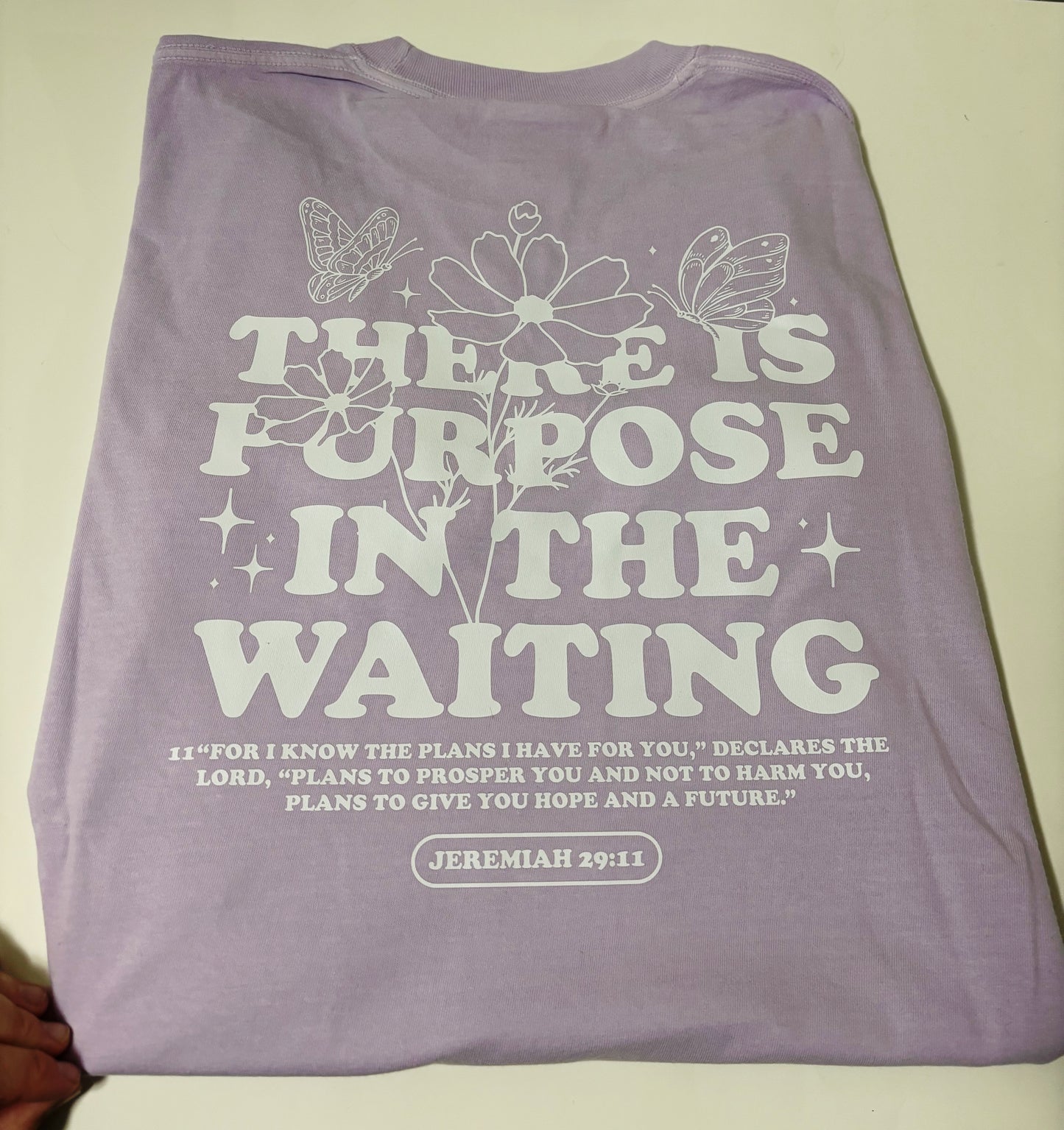 Created With a Purpose Front and Back Tshirt