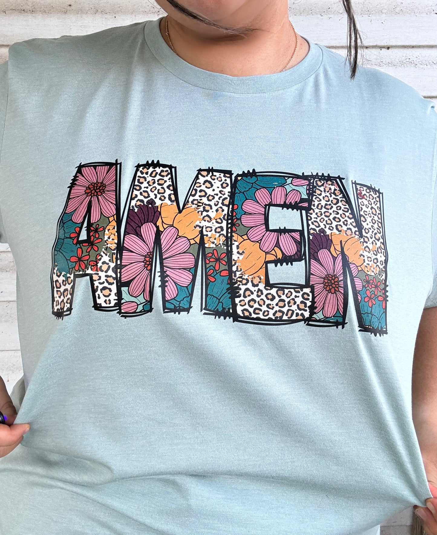 Amen Floral tshirt