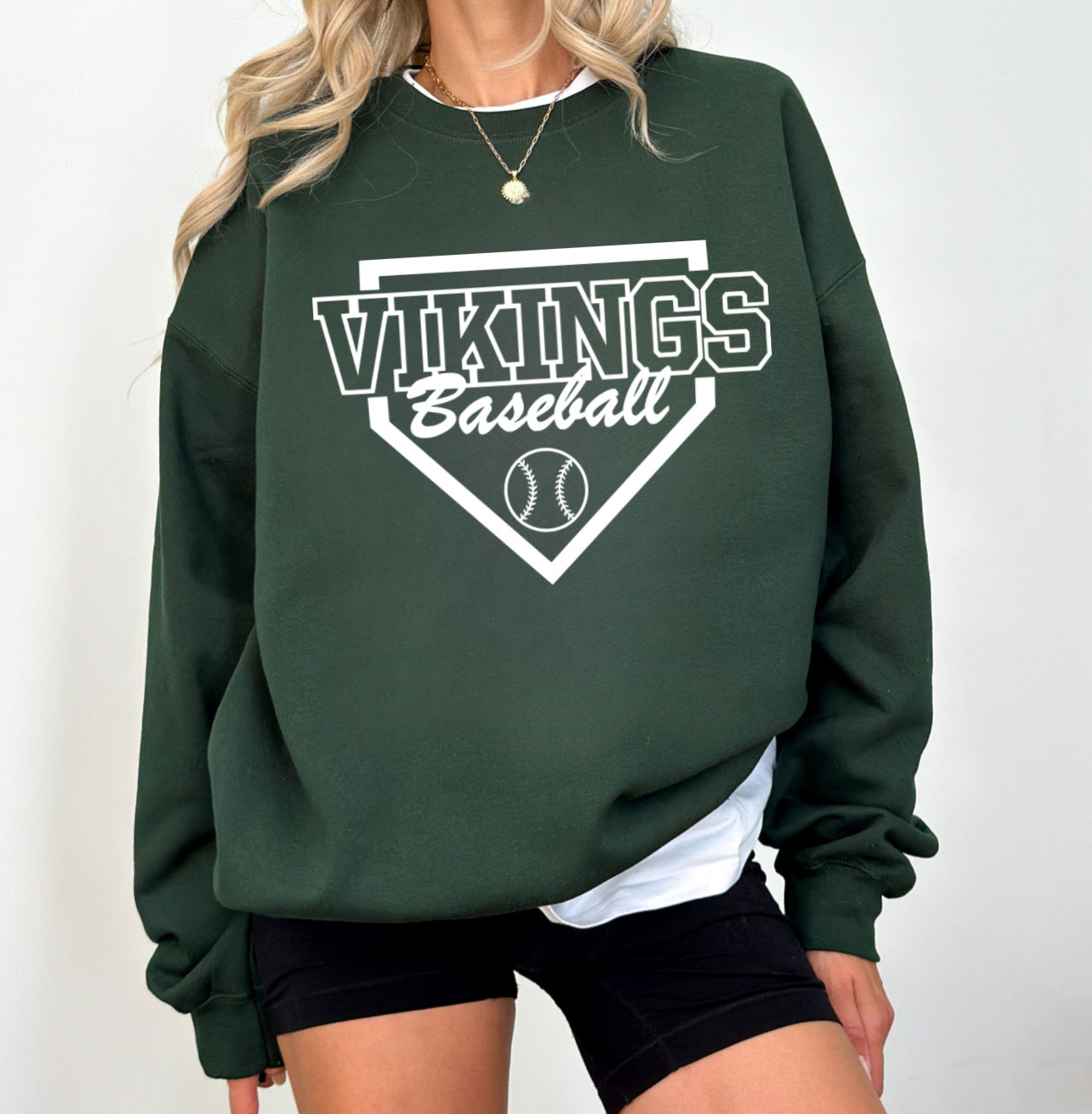 Vikings Baseball Sweatshirt