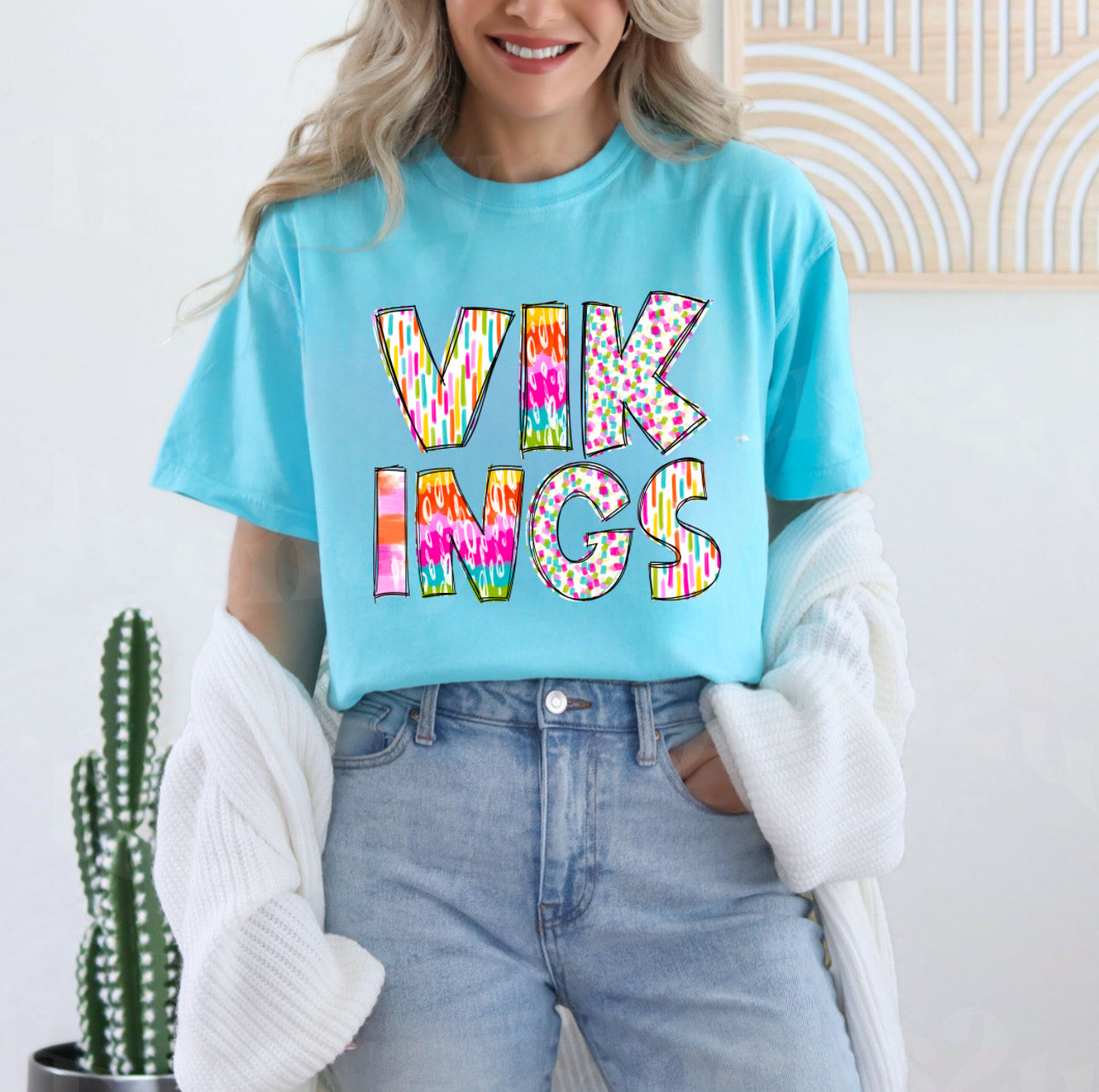 Vikings Colorful tee