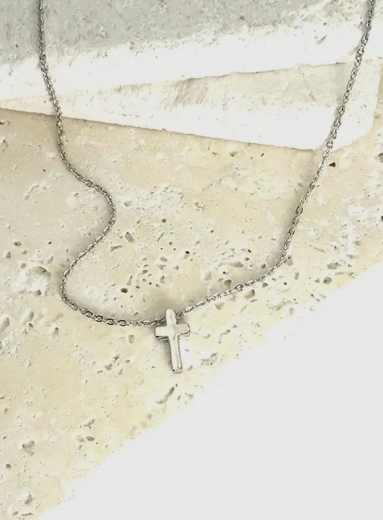 Mini Cross Necklace