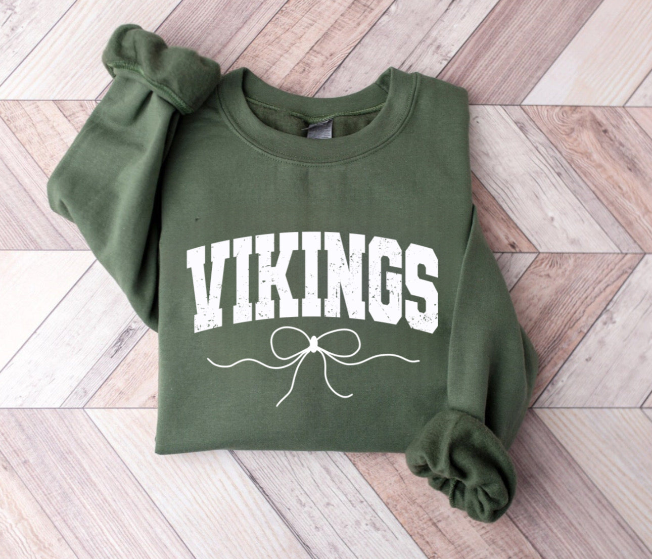 Vikings Bow Sweatshirt