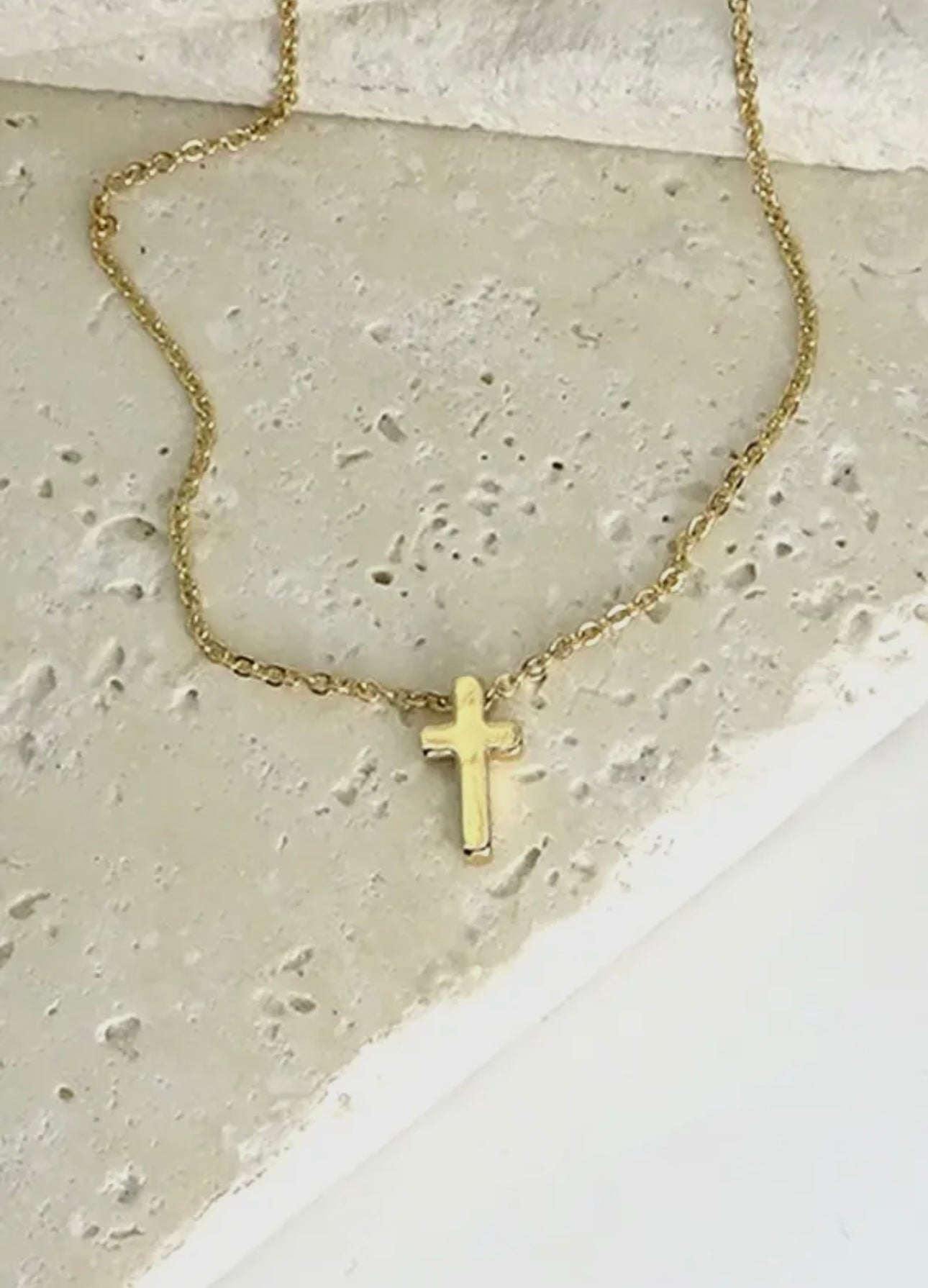 Mini Cross Necklace