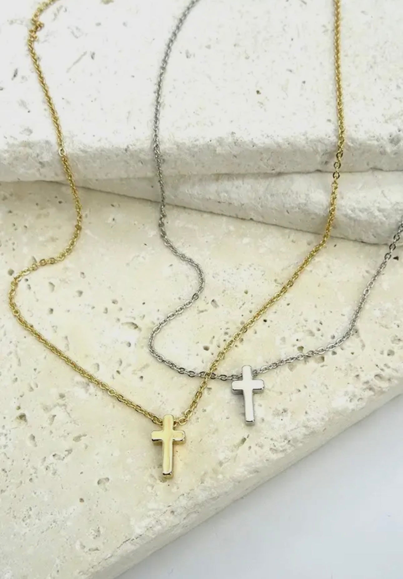 Mini Cross Necklace