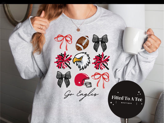 Pisgah Eagles Bows Sweatshirt