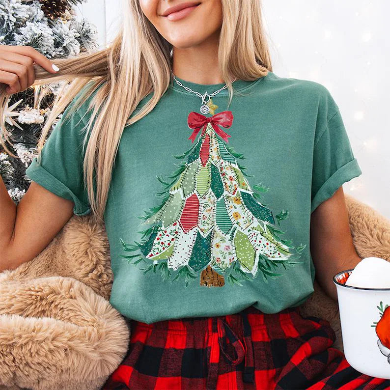 Patchwork Christmas Tree